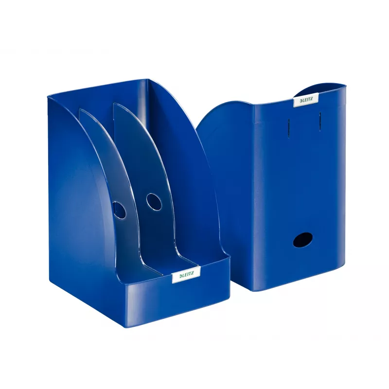 Leitz Magazinsammler Plus Jumbo, modrá, plast, A4, 20,5 cm, 740 g