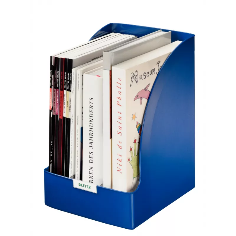 Leitz Magazinsammler Plus Jumbo, modrá, plast, A4, 20,5 cm, 740 g
