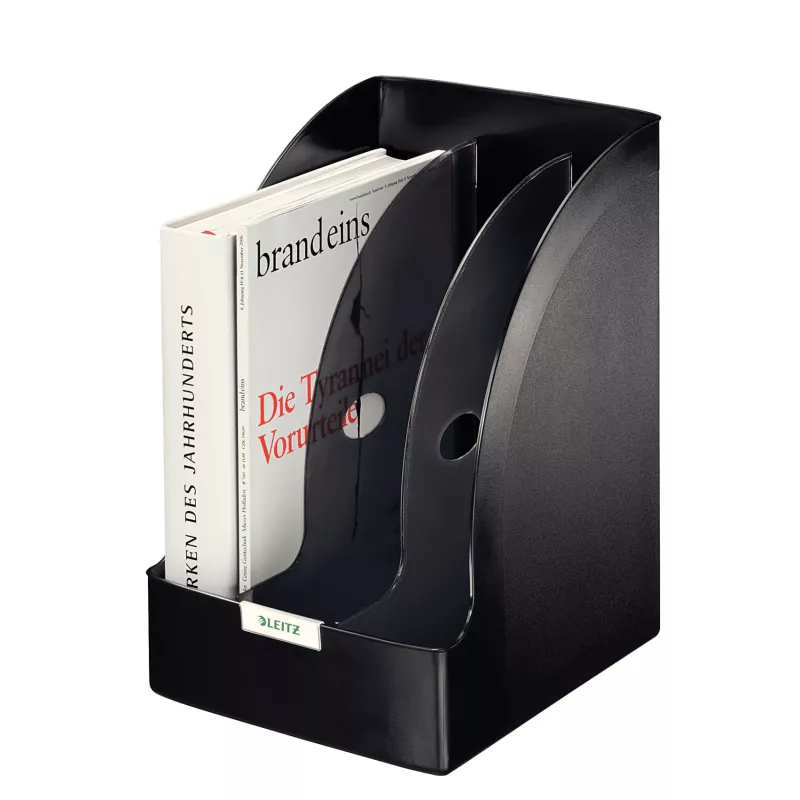 Leitz Magazinsammler Plus Jumbo, čierna, plast, A4, 20,5 cm, 213 mm, 321 mm