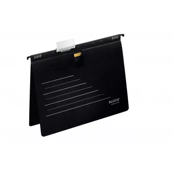 Leitz závesná mapa Alpha Active FSC®, A4, čierna, kartón, 225 g/m², FSC, DIN 821, 348 mm