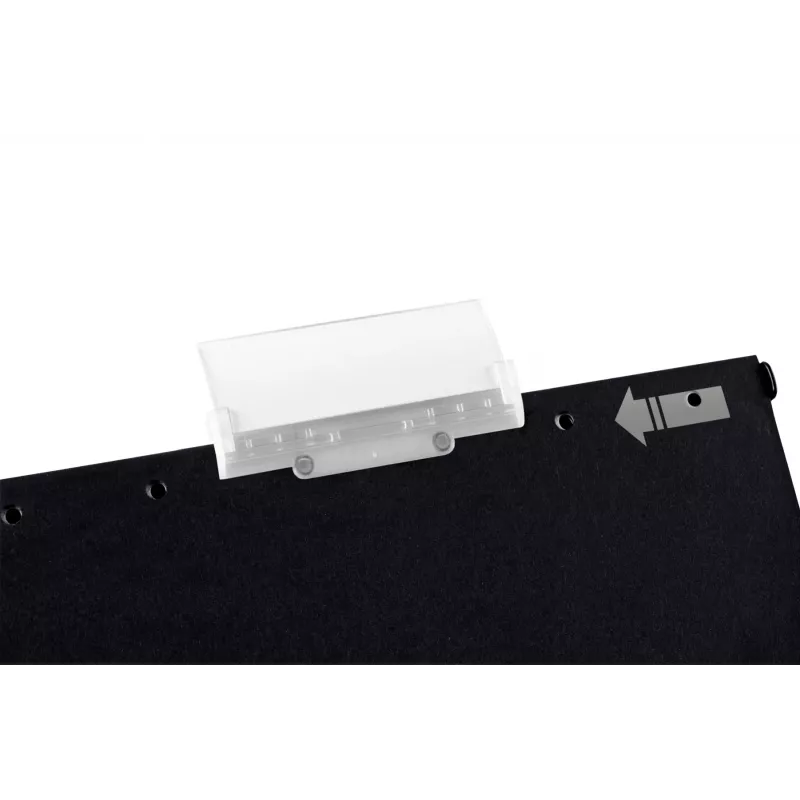 Leitz závesná mapa Alpha Active FSC®, A4, čierna, kartón, 225 g/m², FSC, DIN 821, 348 mm