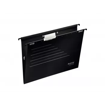 Leitz závesná registratúrna mapa Alpha Active FSC®, A4, čierna, kartón, 348 mm, 260 mm, 90 g