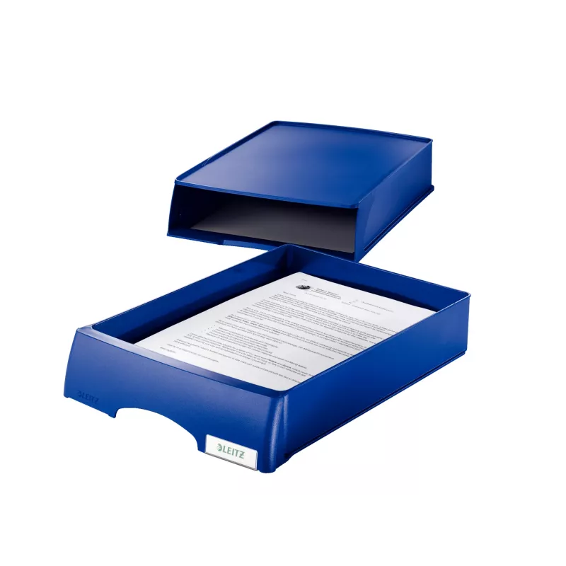 Leitz Letter tray Drawer unit Plus, plast, modrá, A4, 234 x 325 x 53 mm, 255 mm, 376 mm