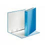 Leitz Ringbinder WOW laminovaný A4+ 4DR/25mm, A4, kartón, modrá, 230 listov, 80 g/m², 2,5 cm