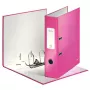 Leitz Ordner 180° WOW POB/laminovaný A4/80 mm, A4, kartón, ružová, 600 listov, 80 g/m², 8 cm
