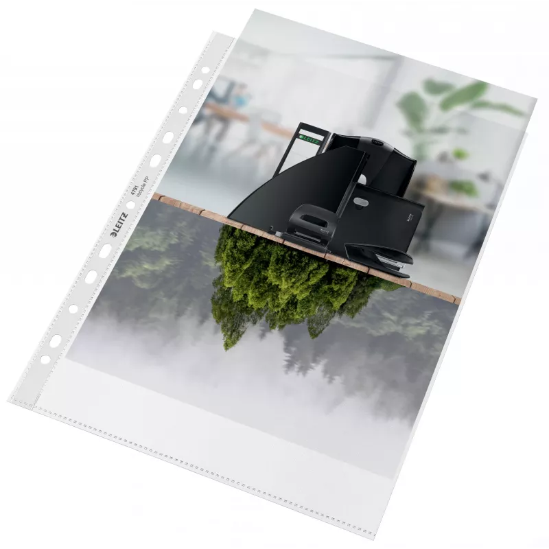 Leitz Recycle A4 vrecko, 210 x 297 mm (A4), transparentné, polypropylén (PP), na výšku, 0,1 mm, 230 mm