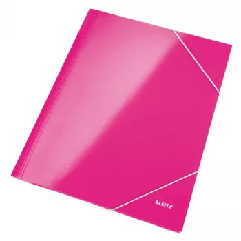 Leitz 3-Flap Folder WOW Card/POB A4, A4, polypropylén (PP), ružová, 250 listov, 80 g/m², papier