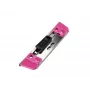Leitz Hole Punch Active WOW pre LAF's, 2 listy, metalická, ružová, plast, nehrdzavejúca oceľ, 8 cm, 5,5 mm, 30 g