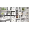 Leitz Click & Store WOW DVD-Aufbewahrungsbox, biela, kartón, 206 mm, 325 mm, 147 mm, 570 g