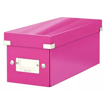 Leitz Click & Store WOW box na CD, ružový, kartón, 143 mm, 352 mm, 136 mm, 440 g