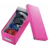 Leitz Click & Store WOW box na CD, ružový, kartón, 143 mm, 352 mm, 136 mm, 440 g