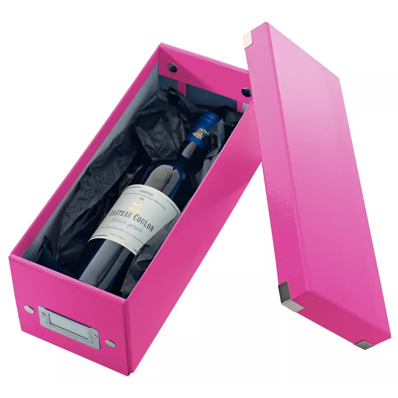 Leitz Click & Store WOW box na CD, ružový, kartón, 143 mm, 352 mm, 136 mm, 440 g