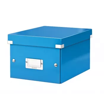 Leitz Click & Store WOW malý úložný box, modrá, kartón, 220 mm, 160 mm, 540 g