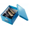 Leitz Click & Store WOW stredný úložný box, modrá, kartón, 16,7 l, 281 mm, 200 mm, 265 x 335 x 188 mm