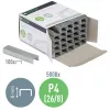 Leitz sponky Power Performance P4 26/8 box s 5000 ks, balenie sponiek, 26/8, 8 mm, 100 sponiek, spínanie, 26/8