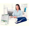 Leitz elektrická zošívačka 5532 NeXXt 10 listov, 10 listov, 200 sponiek, 1 cm, 1 cm, plast, modrá