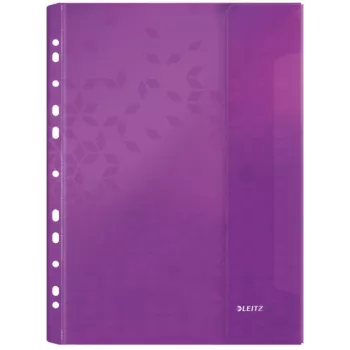 Leitz taška s chlopňou WOW A4 PP farebne sortiment, A4, farby sortiment, polypropylén (PP), 0,2 mm, 235 mm, 4 mm