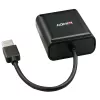 Lindy 60m 4 port USB 2.0 Cat.6 extender, USB 2.0, RJ-45, USB 2.0, čierna, kov, 52 mm, 60 mm