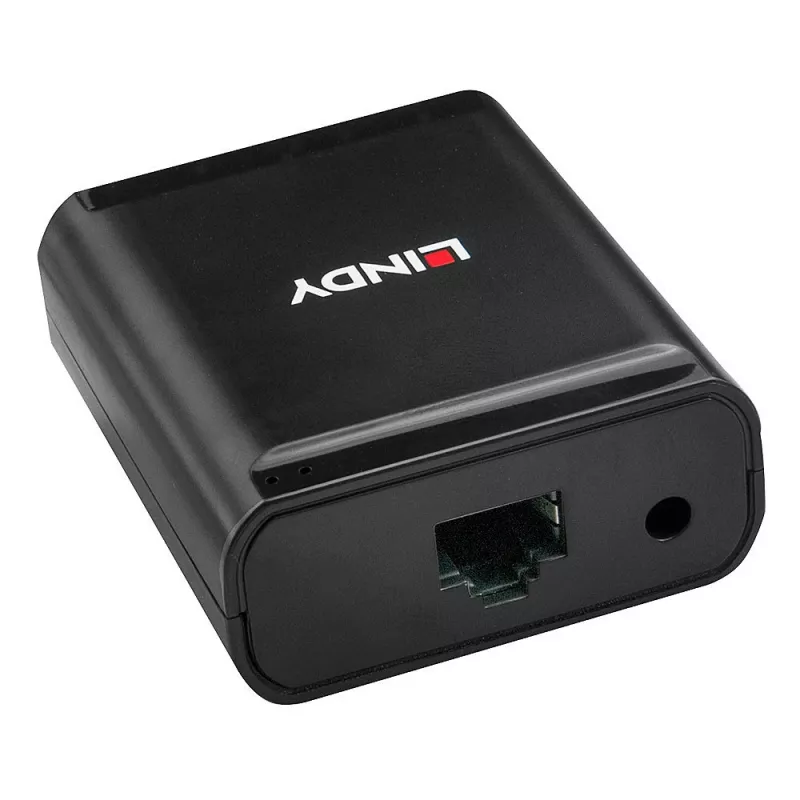 Lindy 60m 4 port USB 2.0 Cat.6 extender, USB 2.0, RJ-45, USB 2.0, čierna, kov, 52 mm, 60 mm