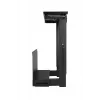 Lindy Sliding držiak PC pod stôl, držiak CPU na stôl, 30 kg, čierny, oceľ, 0 - 360°, 45 cm