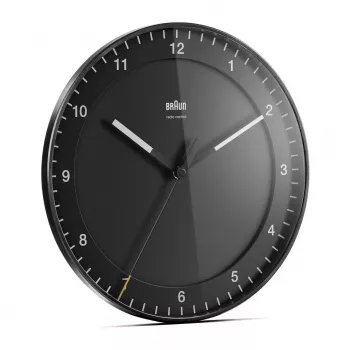 Braun BC 17B-DCF mechanické hodiny kruhové biele