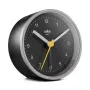 Braun BC12SB kremenný budík čierny, strieborný