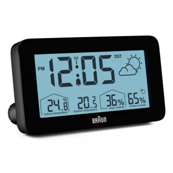 Braun BC13BP-DCF digitálny budík čierny