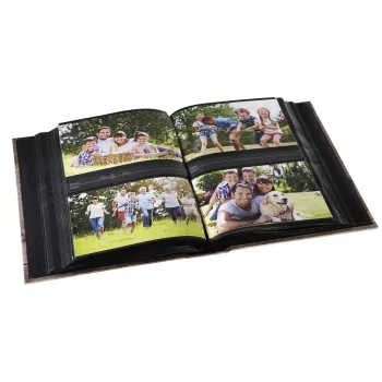 Hama Batzi fotoalbum hnedý 200 listov 10 x 15 cm