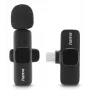 Hama Smart Wireless čierny lavalierový pripínací mikrofón