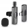 Hama Smart Wireless čierny lavalierový pripínací mikrofón