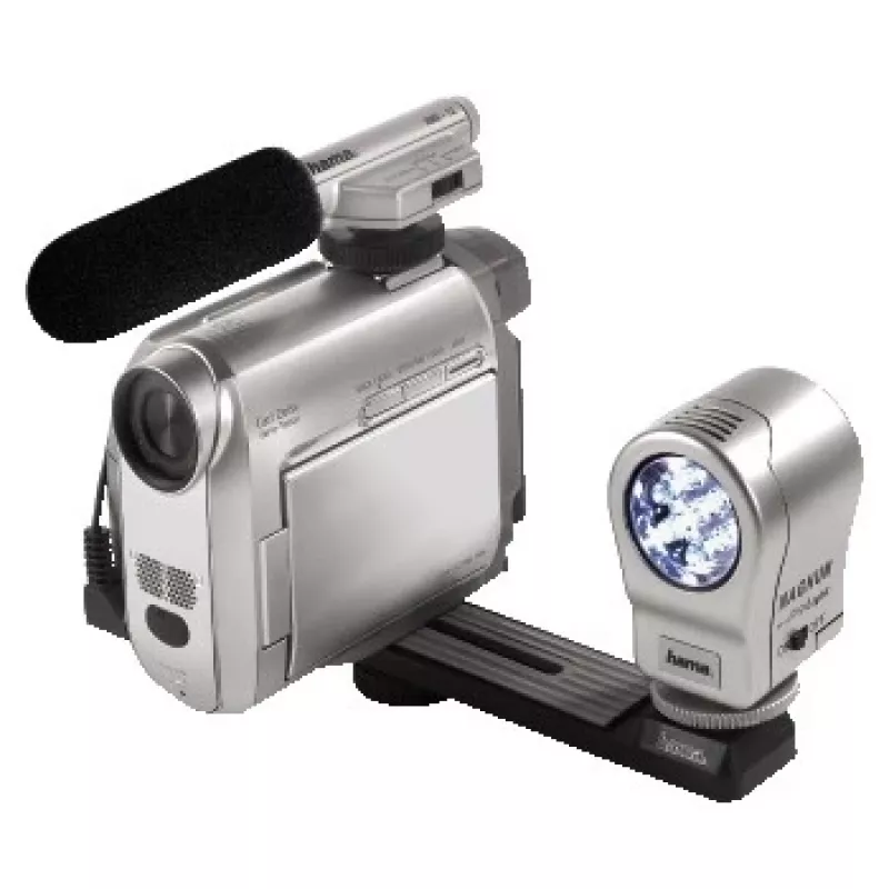 Hama LED lampa „Magnum DigiLight“ blesk na kameru strieborná