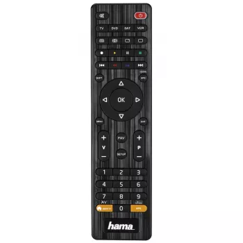 Hama 00012306 diaľkový ovládač IR Wireless DVD/Blu-ray, STB, TV, VCR tlačidlá