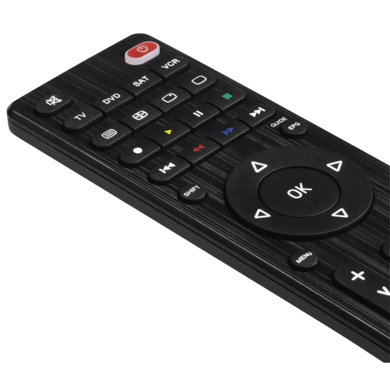 Hama 00012306 diaľkový ovládač IR Wireless DVD/Blu-ray, STB, TV, VCR tlačidlá