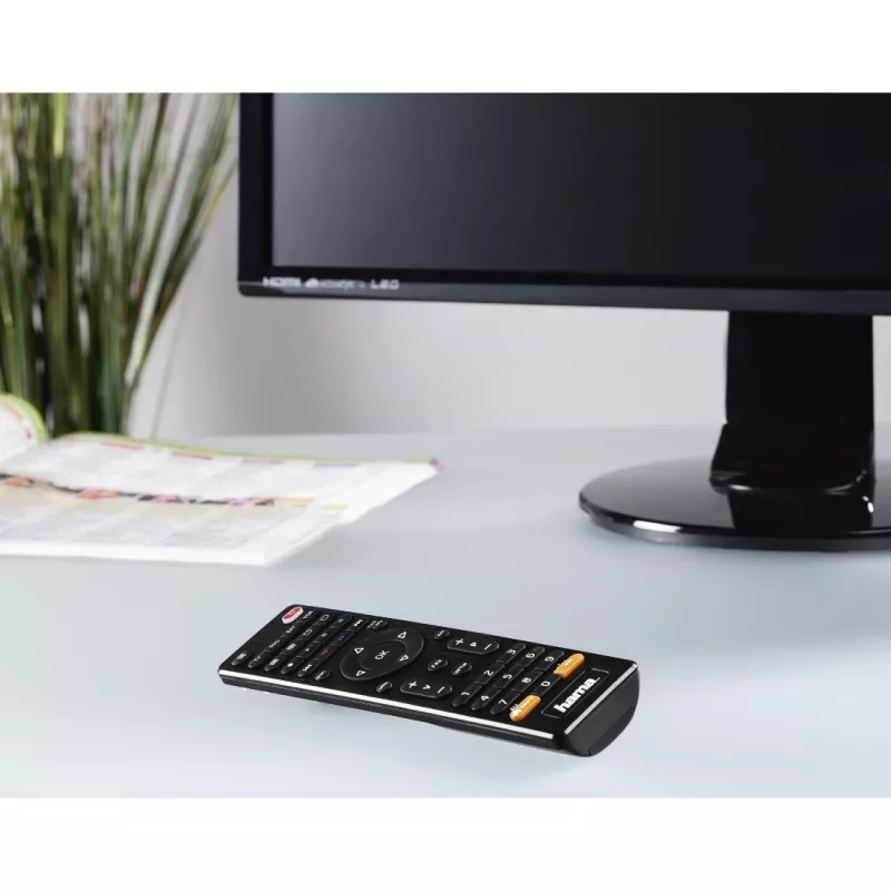 Hama 00012306 diaľkový ovládač IR Wireless DVD/Blu-ray, STB, TV, VCR tlačidlá