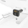 Hama 00014164 FM vysielač 87,6 - 107,9 MHz zapaľovač cigariet sivi