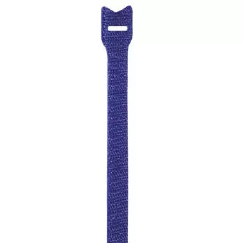 Hama 00020537 viazačky na káble nylon čierna, červená, fialová 12 ks