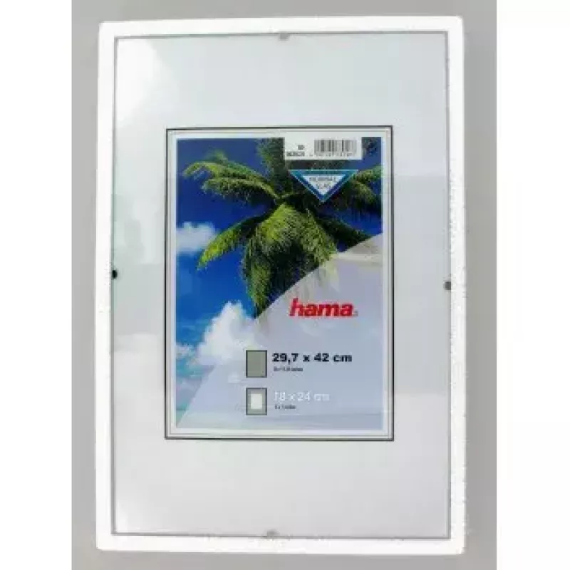 Hama Clip-Fix 29,7 x 42 cm Transparentný sklenený rámik