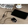 Hama USB 2.0 adaptérový kábel USB kábel 0,15 m USB A Micro-USB B čierny