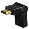 Hama Kompaktný adaptér HDMI konektor samec - HDMI konektor samica, otočný, čierny