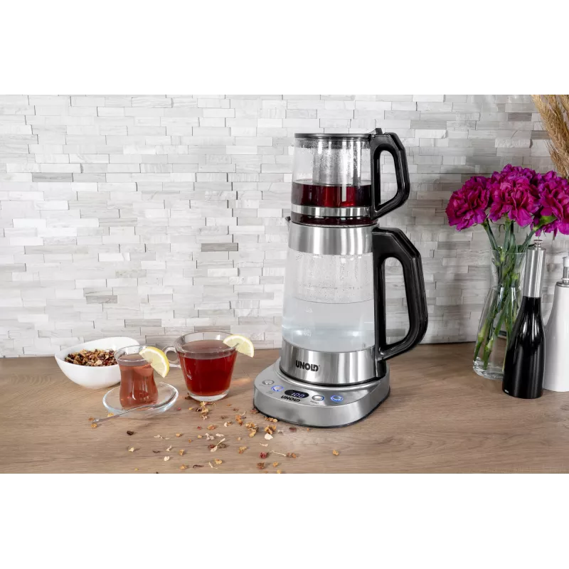 Unold 18215 Samowar Selin elektrická kanvica 1,7 L 1800 W nehrdzavejúca oceľ
