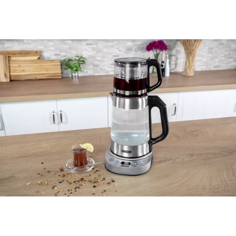Unold 18215 Samowar Selin elektrická kanvica 1,7 L 1800 W nehrdzavejúca oceľ