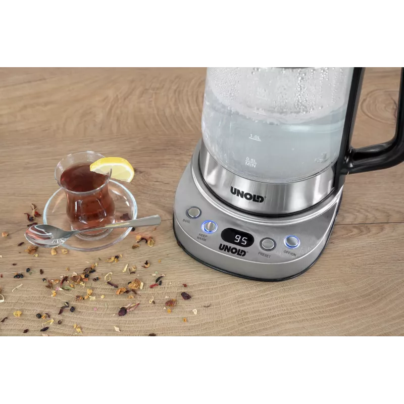 Unold 18215 Samowar Selin elektrická kanvica 1,7 L 1800 W nehrdzavejúca oceľ