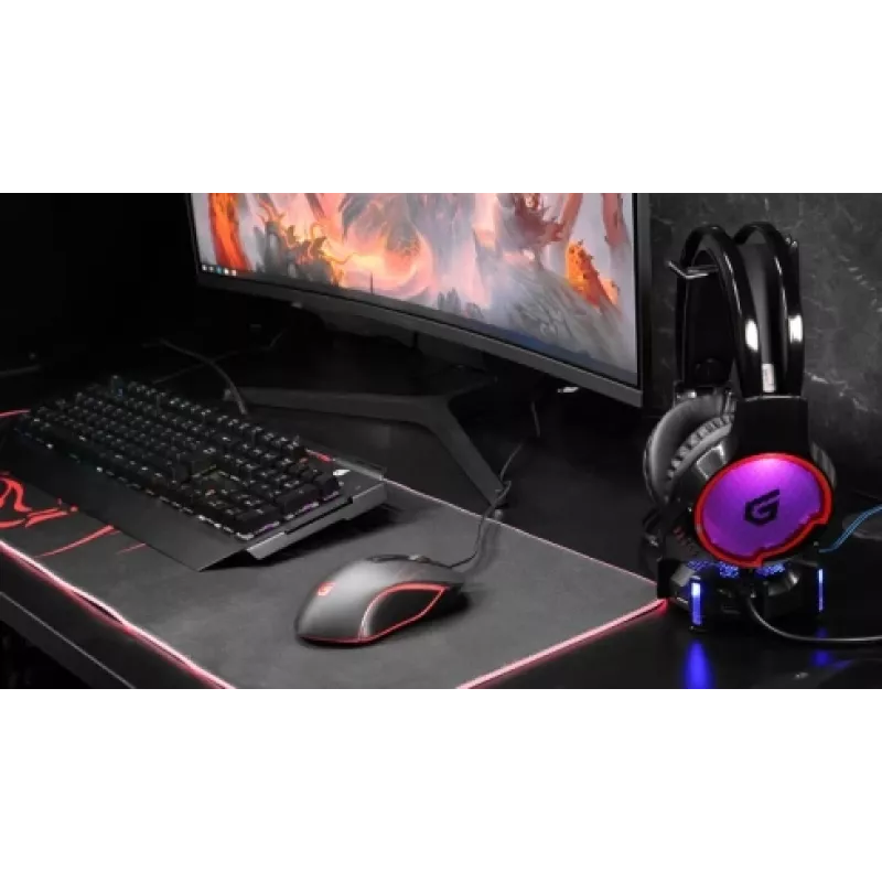 Conceptronic KRONIC mechanická herná klávesnica, RGB, nemecké rozloženie