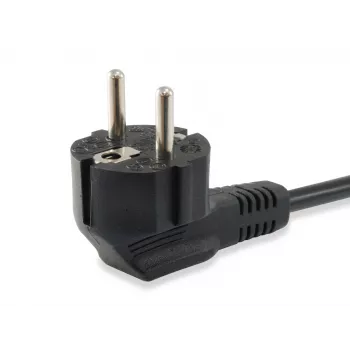 Equip vysokokvalitný napájací kábel, C13 na Schuko, 3,0 m, 3 m, IEC C13, CEE7/7, H05VV-F3G, 250 V, 10 A