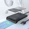 Conceptronic BIAN11B dual-interface čítačka Smart-ID kariet, USB 2.0, Near Field Communication (NFC), 1 m, čierna, 100 g