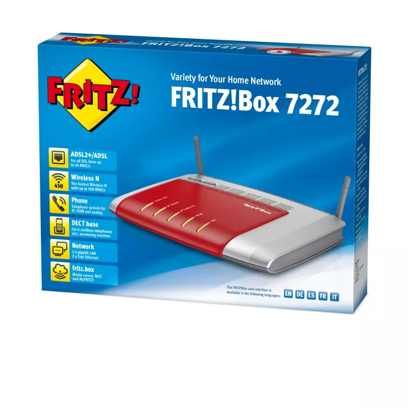 FRITZ! Box 7272 International WLAN router Gigabit Ethernet
