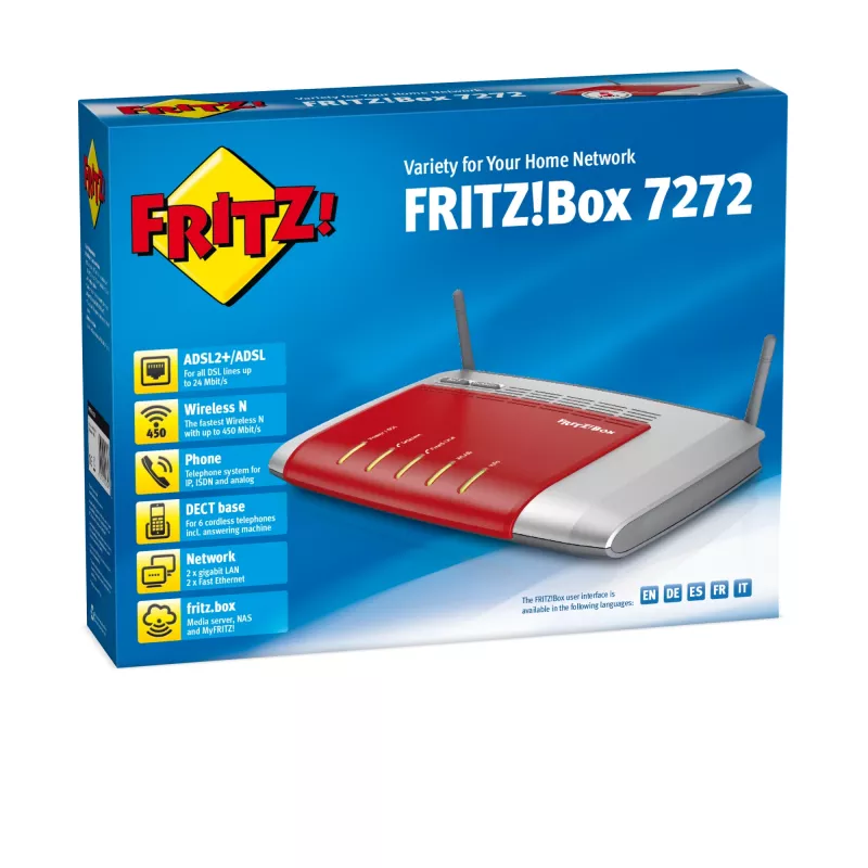 FRITZ! Box 7272 International WLAN router Gigabit Ethernet