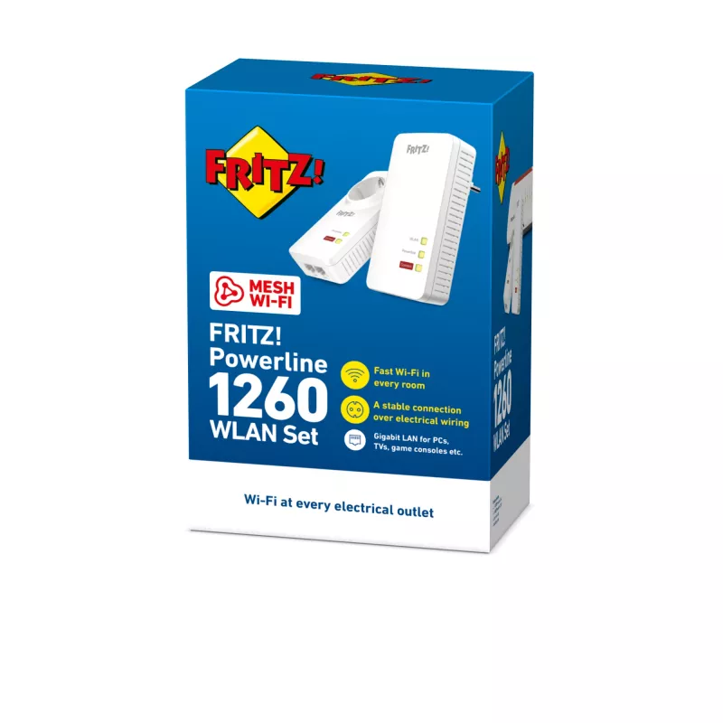 Powerline FRITZ 1260 WLAN sada International