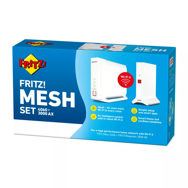 Mesh set FRITZ 4060 + 3000 AX International