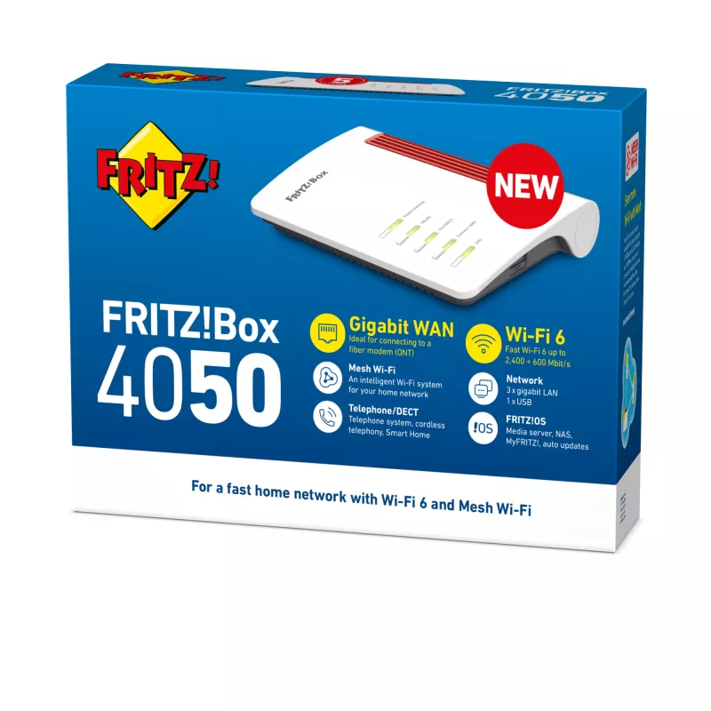 Box 4050 International WLAN router Dualband (2,4 GHz / 5 GHz)